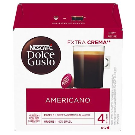 NESCAFÉ DOLCE GUSTO KAFFEKAPSEL AMERICANO 16STK