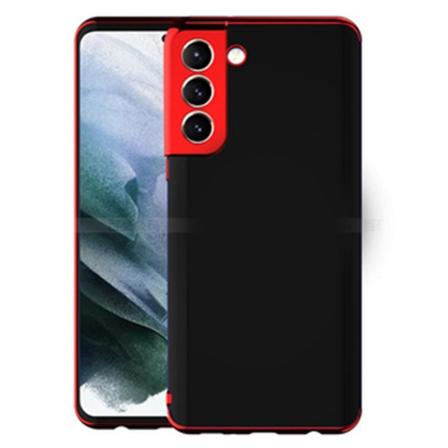 Samsung Galaxy S21 - Beskyttende silikondeksel Röd