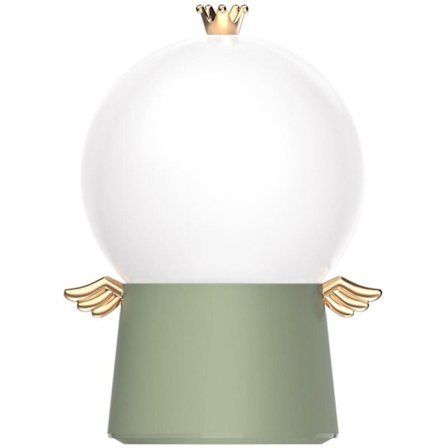 Roterende natlys projektor roterer stjernehimmel stjernemester børn romantisk søvn LED-lampe USB-projektion grøn