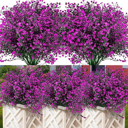# Kunstig plante Kunstige blomster til udendørs brug, vejrbestandig #