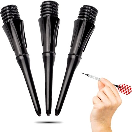 100 stk. plastik dartpile til elektroniske dartpile, plastik elektroniske darttavle pile, nåleudskiftningspunkter sæt, 2BA gevind