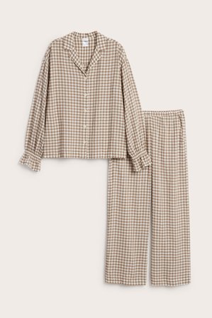 Kappahl | Pyjamas i bäckebölja | Beige