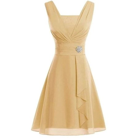 Kvinnor Vintage Scoop Neck Midi Dress Ärmlös A-Line Tank Dress beige 3XL