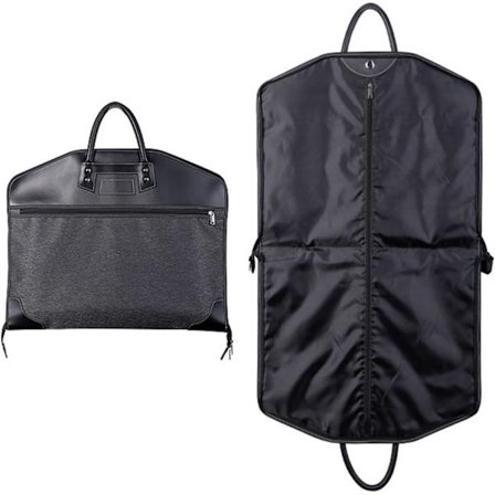 100 x 60 cm, Sorte Tøjbetræk 39 Tommer Dragt Bærer Vandtæt