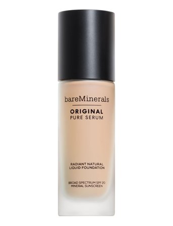 bareMinerals Original Pure Serum Radiant Natural Liquid Foundation Mineral Spf 20 Fair Cool 1.5 - 30 ml