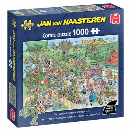 Jan van Haasteren - Stor Hagefugltitting, 1000 biter