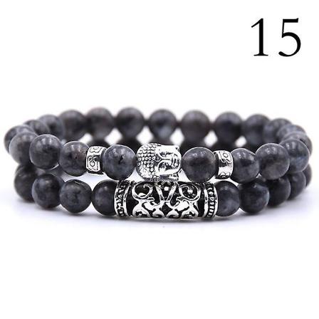 Meditationsperler Armbånd til mænd