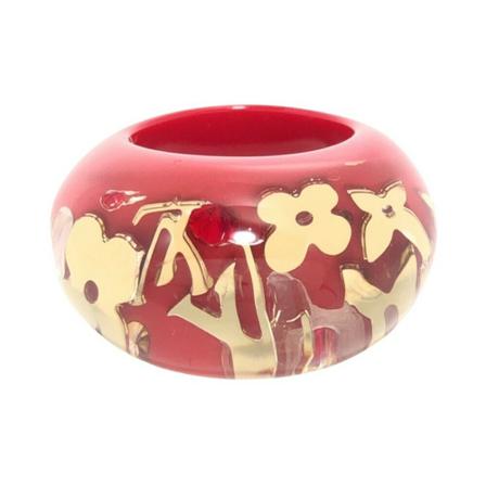 Louis Vuitton Vintage, Rings Rood, Dames, Maat:ONE Size