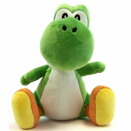 6'' Super Mario Bros Green Running Yoshi Plyschleksaker Doll Xmas A