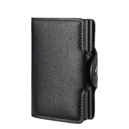 Lahjat Naiset Miehet Korttikotelo Kaksinkertainen Varkaudenestolompakko RFID-NFC Suojattu POP UP Kortinpidike