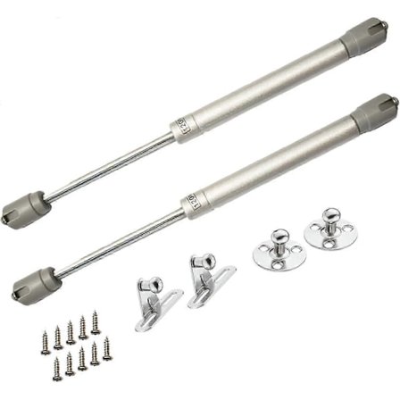 2 stk. 120N Låg Støtte Soft Close Hængsel Hydrauliske Gasfjedre Universal Gasfjeder Løftestøtte