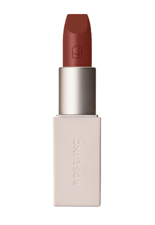 Rose Inc Satin Lip Color Rich Refillable Lipstick Läppstift Dam Brun 4 G