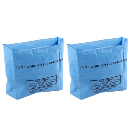 Arm Flytande Ring Vuxna Barn Simring Vatten Sleeve Arm Sling Uppblåsbar Sim Armband Flytande ärm Simring Blå