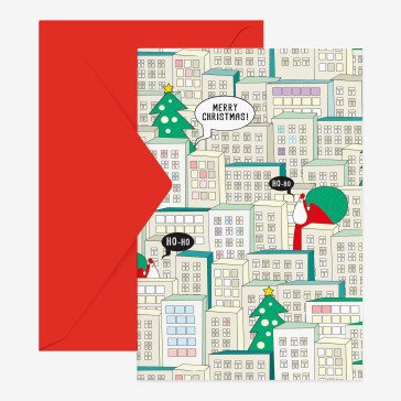 Unusual Christmas Greeting Cards - 11,5X17