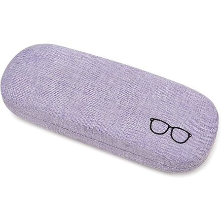 Brilleretui i hard skall og stilige brilleetui med rengjøringsklut, brilleetui for kvinner og menn