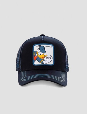 Capslab Disney Donald Duck Trucker Schwarz Caps Unisex - Kids Brand Store