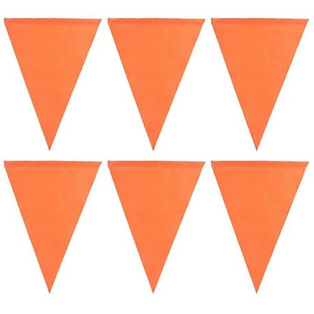 6 stk. Høj Synlighed Cykel Sikkerhedsflag Cykel Sikkerhedsflag Cykel Sikkerheds Trekantet Flag Udskiftning