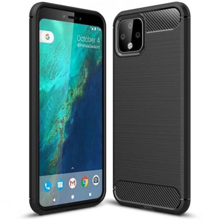 Google Pixel 4 Stöttåligt Skal Slimcarbon Svart