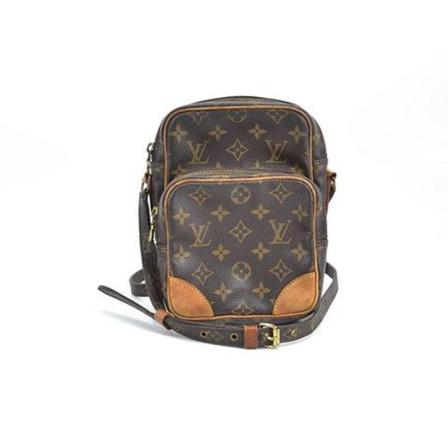 Louis Vuitton Vintage Pre-owned Monogram Amazone PM Brun, Dame Vintage Tasker, Størrelse: ONE Size
