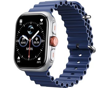 HAVIT-Smart watch M9068 2.01'' AMOLED, IP68, Silver-Smartklokke for hverdagsbruk med moderne design-Personal training-Smartklokker