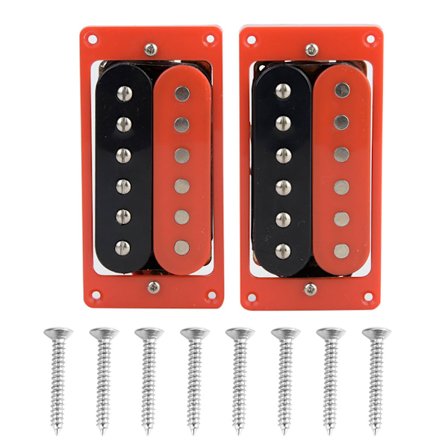 GMC01 Mini bærbar elektrisk gitar pickup Humbucker Pick up gitar tilbehør