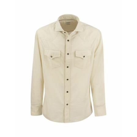 Brunello Cucinelli Casual Shirts inbo, Herre Skjorter, Størrelse: M