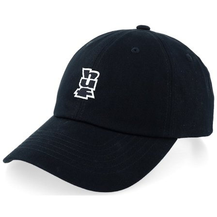 HUF - Svart unconstructed Caps - Megablast Multi 6 Panel Cv Hat Black Dad Cap @ Hatstore