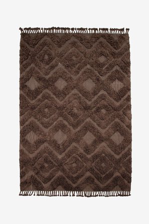 Venture Home - Matta Hilma - Brun - Ullmattor - 70X200 - Från Homeroom