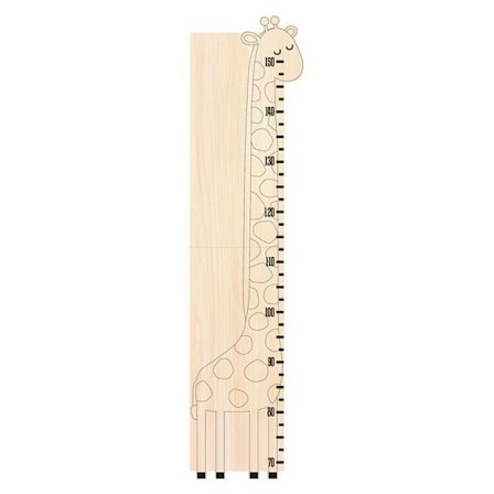 Puinen kirahvi korkeustaulukko