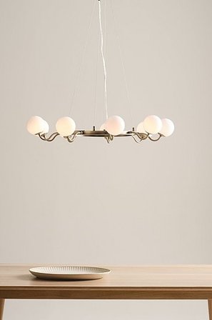 Jotex - Loftlampe Bronze - CURVY - Køb Loftlamper hos Jotex