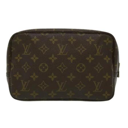 Louis Vuitton Vintage, Brown Canvas Louis Vuitton Trousse Toilette Bruin, Dames, Maat:ONE Size