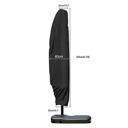 Utendørs Parasolltrekk Vanntett 205cm