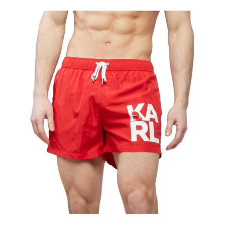 Karl Lagerfeld Swimming trunks Rød, Herre Træning
