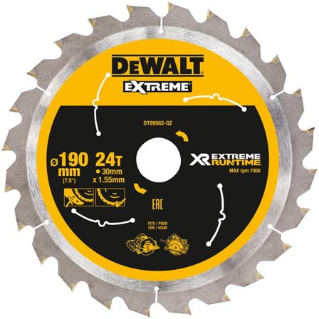 Dewalt DT99562 Savklinge 24T, Maskintilbehør & forbrugsvarer