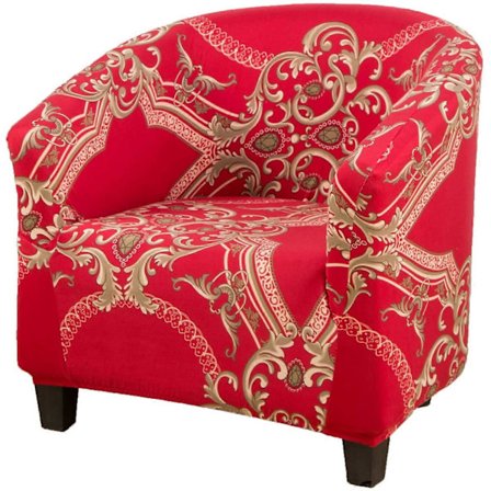 Klubituolin Päällinen, Joustava Tub-Tuolin Päällinen Irrotettava & Pesu, Nojatuoli Sohvan Päällinen Huonekalujen Suoja Olohuoneeseen