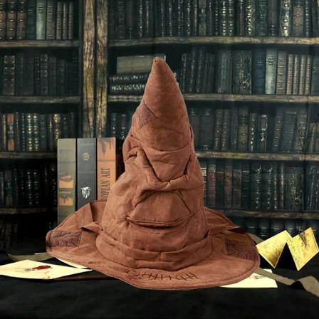 Filmare Harry Potters Sorteringshatt Läder Häxa Trollkarl Hattar