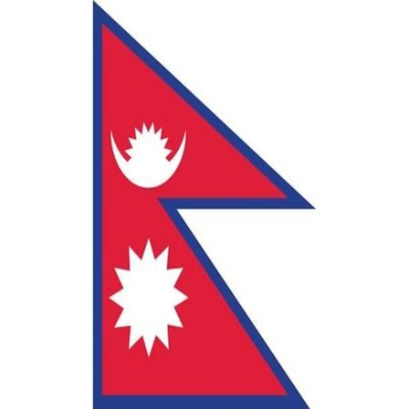 Nepal-flagg 100