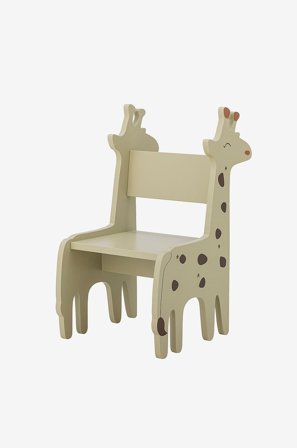 Bloomingville MINI - Ibber Stol - Grå - Barnestoler - Fra Homeroom