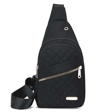 Slingbag Sling Bag Dam Crossbody Ryggsäck - Liten Axelväska, Crossbody Väska, Midjeväska, Bröstväska, Crossbody Väska för Kvinnor - Lämplig för 