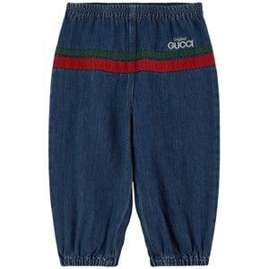 Kids - Gucci Branded Jeans Blue 36-48 Months - Bottoms - 36-48 Months - Blue