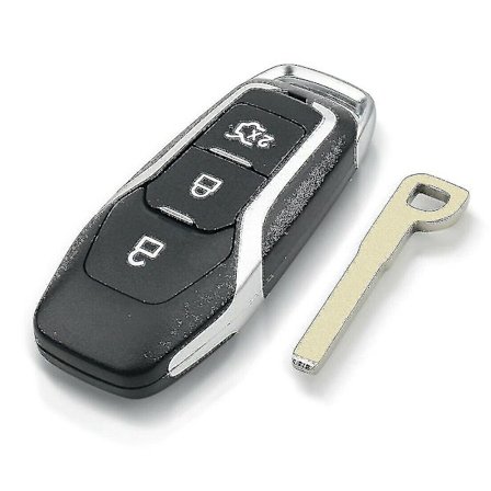 3-knapps Fjärrkontroll Smart Nyckel Fodral Kompatibel Edge Mondeo S-max Galaxy Mustangjm