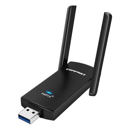 COMFAST953AX USB 3.0 1800Mbps Dobbelt bånd Dobbelt antenne Trådløs Wifi 6 Adapter Netværkskort PC Wifi Dongle Modtager {DB}