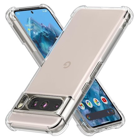 Google Pixel 8 Pro - Slimmat och Reptåligt Skyddsskal i Silikon