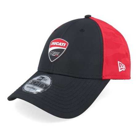 New Era - Motor Svart adjustable Keps - Ducati Logo 9FORTY Black/Red Adjustable @ Hatstore