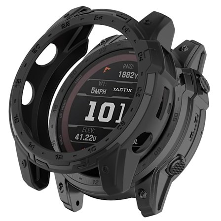 TPU-deksel for Garmin Enduro 2/Tactix 7 med hurtigutløsning, sportsklokke, huldeksel