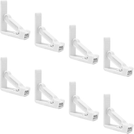 2024 Miystn Dugeklemme, Dugeklemme, Udendørs Dugeklemme Til Have, Picnic, Fest, Køkken Og Restaurant (8 Stykker, Hvid)