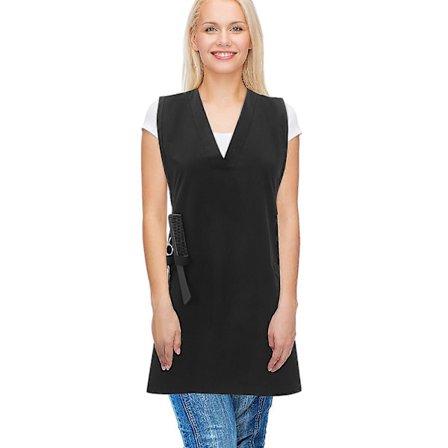 Frisørforkle Salongforkle Kosmetologforkle Frisørforkle Barbervest Stylistvest for kvinner Forkle