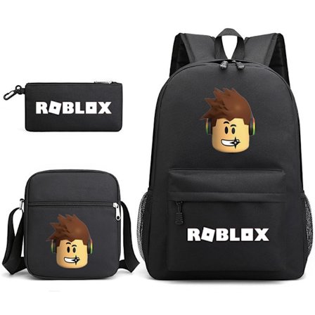 Roblox Ryggsekk Skolesekk med stor kapasitet i tre sett