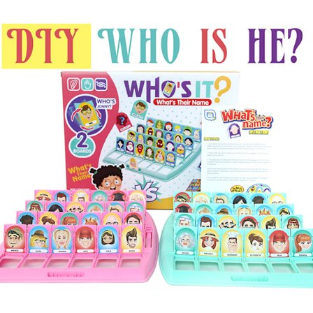 Hvem er der? Morsomt brettspill for familien