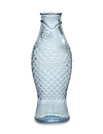 Serax Bottle 1L Fish & Fish By Paola Navone - Blue - 1 L